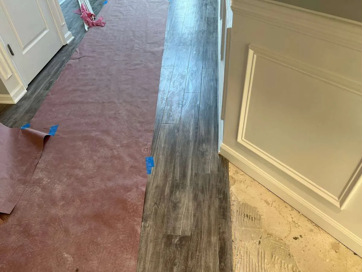 Completed marble shower restoration in Deltona